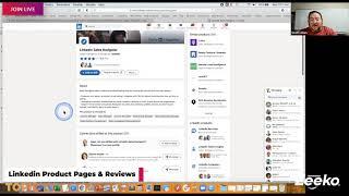 Linkedin Product Pages & Product Reviews - #Linkedin Masterminds Episode 61