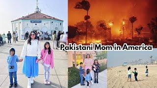 What’s happening in America| Fire in LA| Pakistani Mom in America