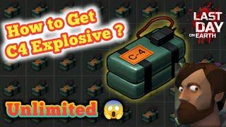 How to get C4 Explosive in Last day on earth survival ldoe