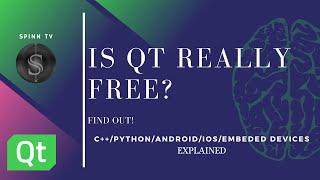 Is QT Free to use or NOT?! Is QT Free for commercial use? QT For Python, C++, Android, iOS