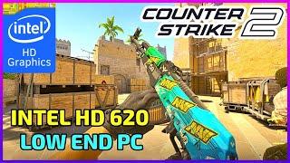 Counter-Strike 2 on Intel HD 620 Graphics? + BEST Settings (Low End PC/Laptops)