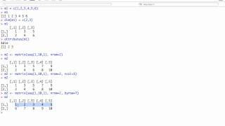 R programming tutorial - R Matrices - How to create matrix in R