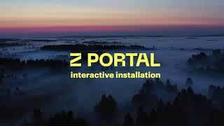 Z PORTAL, интерактивная инсталляция