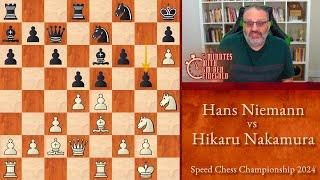 5 Minutes with GM Ben Finegold: Niemann vs Nakamura, Speed Chess Championship 2024