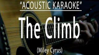 The climb - Miley Cyrus (Acoustic karaoke)