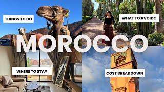 IS MOROCCO WORTH IT? 7 day itinerary with COSTS & what to avoid | Marrakech, Morocco travel guide