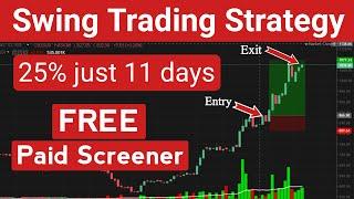 How To Select STOCKS For Swing Trading 2023 | Swing Trading Stock Selection | Best Stock Screener