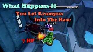What Happens If You Let KRAMPUS ENTER THE BASE || Tower Defense Simulator