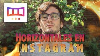 LA MEJOR forma de SUBIR FOTOS HORIZONTALES a INSTAGRAM