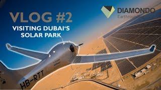 Vlog #2 - DA50 RG Around the World Flight - Visiting Dubai's Solar Park