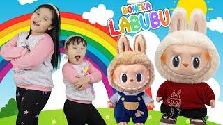 LAGU ANAK TERBARU BONEKA LABUBU | Ayasha | Uyyus Fun Video