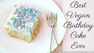 How to make Vegan Birthday Cake