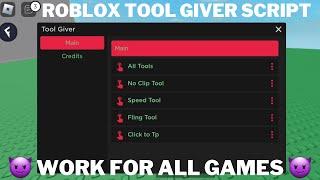 Roblox Tool Giver Script  | Speed Noclip Fling and Teleport Tool | Fluxus Delta Arceus X 3.0