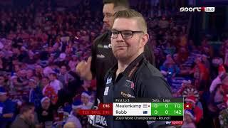 33) Ron Meulenkamp vs Ben Robb 2020 PDC World Darts Championship 2019.12.18 Round 1