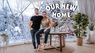 Why we built alone in the woods (Geodesic Dome Build)