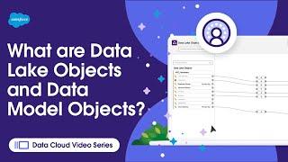 What are Data Lake Objects and Data Model Objects? | Data Cloud Video Series