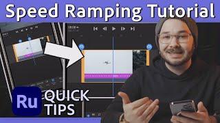 How to Use Speed Ramping in Premiere Rush | Tutorial with Tyler Babin | Adobe Video