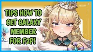 Ark Re:Code Tips & Trick to Get Character Galaxy Member for F2P Player!