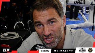 EDDIE HEARN GOES IN ON MEETING BEN SHALOM, JOSHUA v DUBOIS 'CLOSE', IRREGULAR BETTING ACTIVITY