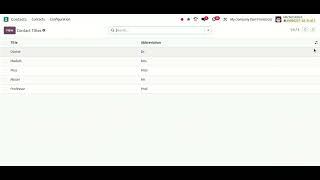 Add view button in contacts in odoo 18|Odoo18 Updates