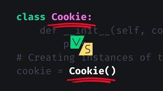 Python Class Vs Instance | Understanding the Fundamentals with Analogy