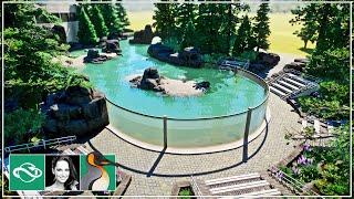  Building a Perfect Sea Lion Oasis Habitat at Pontus Zoo | Planet Zoo Speed Build