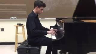 Adam Bernstein playing Chopin's Scherzo No. 2, Op. 31 at LaGuardia PTA meeting - Spring 2015