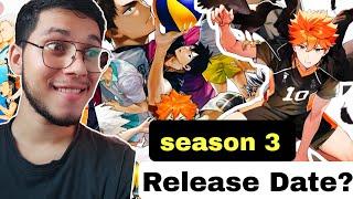 Haikyu Season 3 Release Date Hindi Dubbed Conform || Saitox