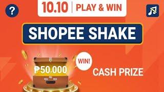 Shopee Shake 10.10 | WOWOWIN 50K LATEST 6PM | OCTOBER 8