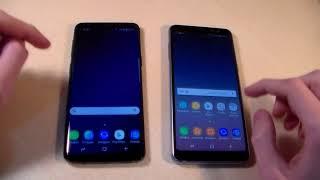 Samsung Galaxy S9 vs Samsung Galaxy A8 2018