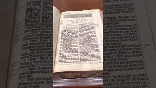 An up close look at a first edition King James Bible printed in 1611!