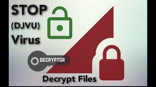 Decrypt Files Encrypted by STOP [DJVU] Ransomware [Working]