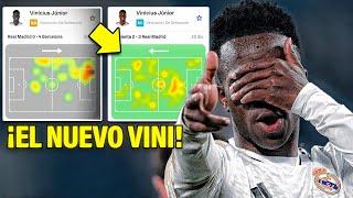 ¡La NUEVA FORMA de JUEGO que está HACIENDO Vinicius Jr para AYUDAR a MBAPPÉ a que tenga MÁS GOLES!