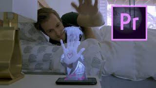 How to make an INTERACTIVE HOLOGRAM in Adobe Premiere Pro (Tutorial)