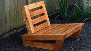 How to make an outdoor chair