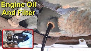 Engine Oil and Oil Filter Change - Nissan Micra K12