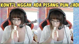 video Basah kimi hime makan pisang sambil mendesah hot 18+