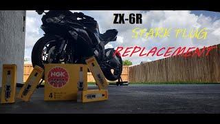 KAWASAKI ZX6R 2019 - 2023 SPARK PLUG REPLACEMENT { GET THE RIGHT SPARK }