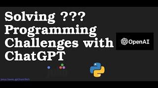 Solving Programming  Challenges with ChatGPT