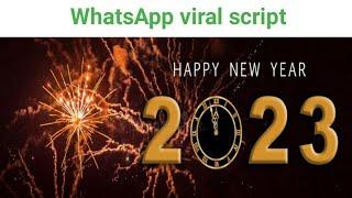 happy new year 2023 whatsapp viral script