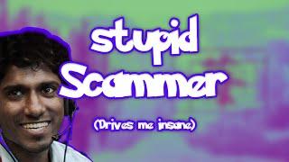 STUPID SCAMMER DRIVES ME INSANE! [claims to be paralysed] (Tech Support Scams - SupportTeq)