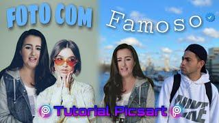 Tutorial Picsart FOTO COM FAMOSO