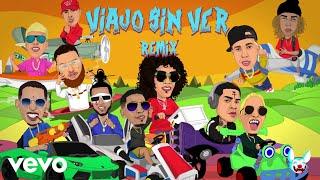 Jon Z - Viajo Sin Ver Remix (Lyric Video) [feat. De La Ghetto, Almighty, Miky Woodz, El...