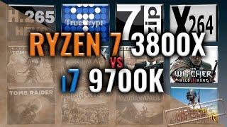 Ryzen 7 3800X vs i7 9700K - 15 Tests  – Which is better?