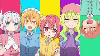 Kobayashi-san Chi no Maid Dragon S ED but it's Blend S