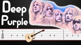 Child In Time - Deep Purple | Guitar Tabs Tutorial (Guitar lesson)