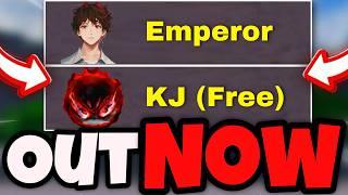 KJ UPDATE is FINALLY HERE! (Free KJ, Suiryu, Child Emperor) | The Strongest Battlegrounds Update