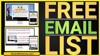 Free Email Marketing Software - How to Build an Email List with Leadsleap - Free Autoresponder