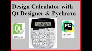 Design Calculator buttons in  Qt Designer | How to design Calculator in python & qt designer