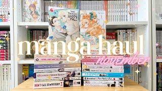 ₊˚⊹˖°𐙚 manga haul & review // nov '24 (20+ vols) 